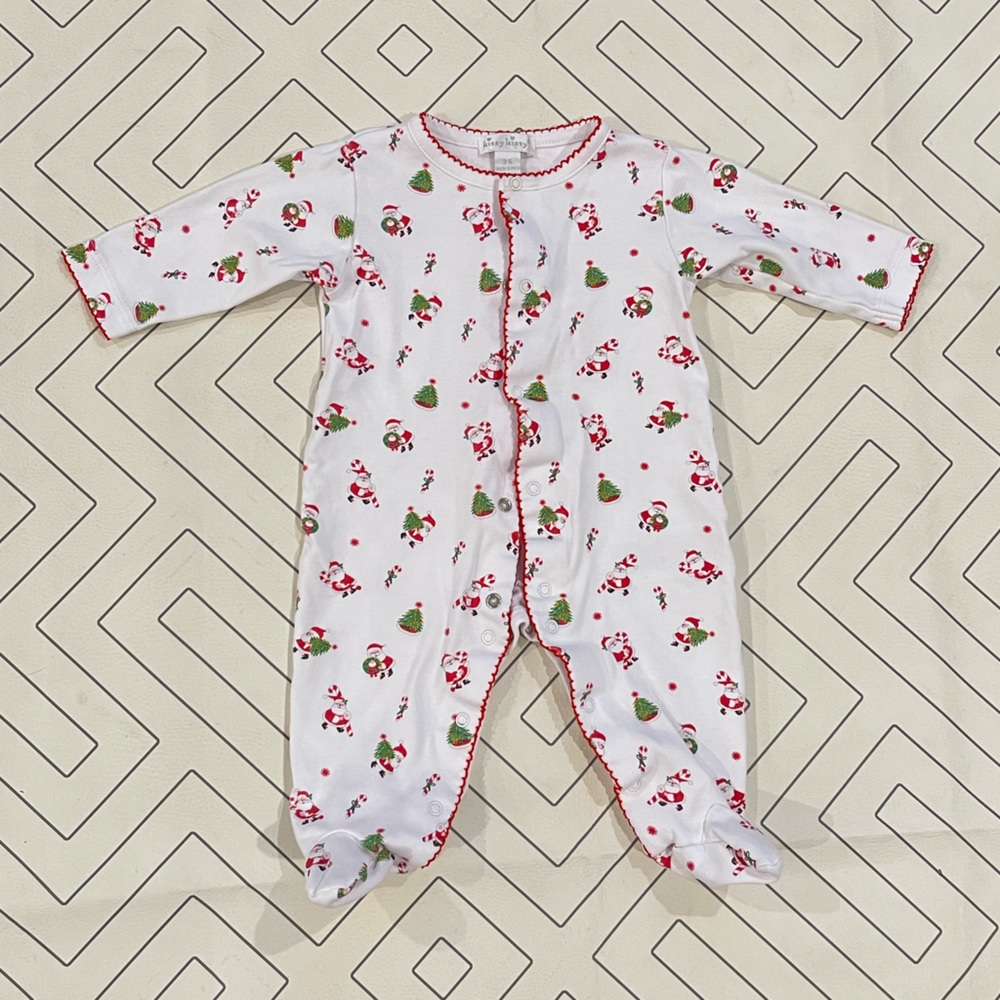 Kissy Kissy Christmas Footie Pajama